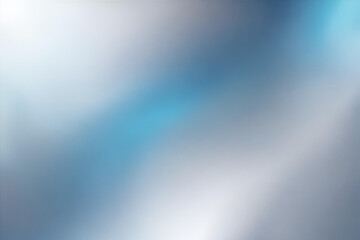 Wall Mural - Abstract gradient smooth Blurred Silver Blue background image