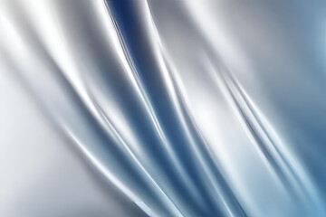Wall Mural - Abstract gradient smooth Blurred Silver Blue background image