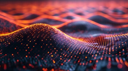 Aufkleber - Data Network Concept. Digital Data Network and Cyber Security Concept. Abstract Social Network Background. 3D rendering.