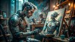 AI's Impact: Cyborg Artwork in a World of Generative Art