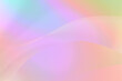 Holographic gradient blur background. Pastel fluid neon hologram shimmer color rainbow texture