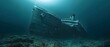 Titanic's Silent Depths: Echoes of a Maritime Tragedy. Concept Maritime History, Titanic Tragedy, Underwater Exploration, Historical Preservation, Impact of Disaster