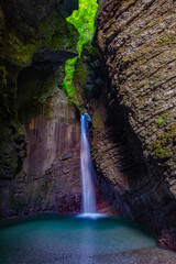 Wall Mural - View of Kozjak waterfall in Slovenia