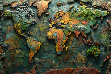 an age of political fragmentation and disunity, with nations splintering into smaller entities. conc