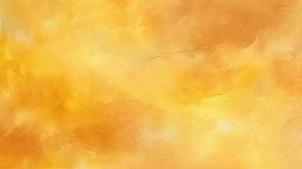 Wall Mural - Abstract yellow and golden watercolor background texture. Grunge texture design concept.