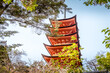 Senjokaku Pavilion in Itsukushima Temple, Miyajima island, Hiroshima, Japan
