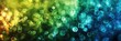 Abstract bokeh background with blue and green colors, in the style of purely organic, Banner Image For Website, Background