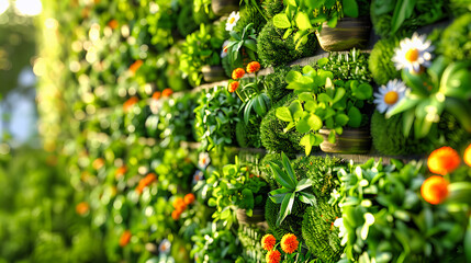 Wall Mural - Innovations in Hydroponic Farming, Rows of Fresh Lettuce Growing in a Greenhouse, Emphasizing Sustainable Agriculture and Healthy Eating