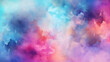 Digital color watercolor starry sky nebula abstract graphic poster web page PPT background