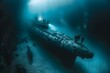 Photo of Mysterious Underwater Submarine Navigating Silent Ocean Depths Unveiling Secrets of the Deep