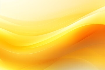 Wall Mural - Abstract yellow background with smooth lines in it