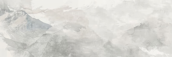 light gray watercolor background with a soft gradient of white and grey, banner