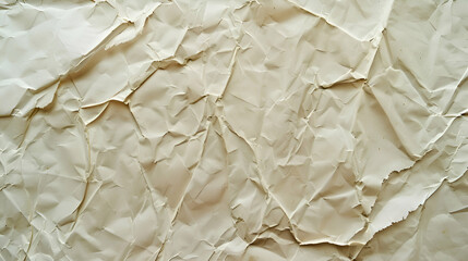 Wall Mural - Vintage crumpled paper background texture