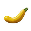 Yellow squash on a Transparent Background