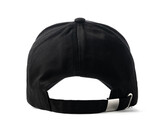 Fototapeta Na sufit - Black Baseball Cap on White Background