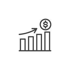 Poster - Investment Growth line icon