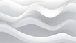 Digital white and gray wavy curve abstract graphic poster web page PPT background