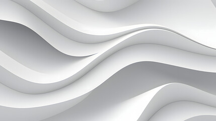 Digital white and gray wavy curve abstract graphic poster web page PPT background