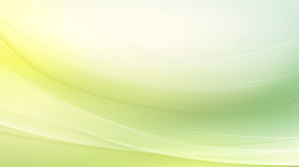 Wall Mural - Digital yellow green white gradient curve abstract graphic poster web page PPT background