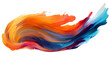 Color liquid ink splash abstract background rainbow art. Holi paint rainbow multi colored