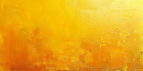 Wall Mural - yellow rough texture, yellow wall background, yellow gold paint texture