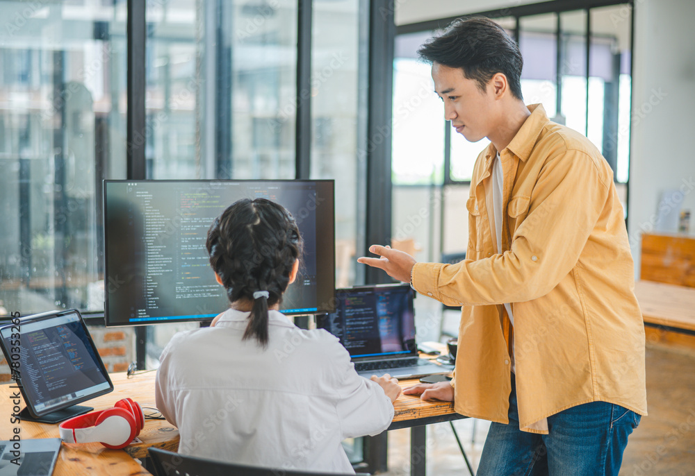 team programmer focuses on software development, site design, and the ...