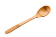 © Usama - Wooden Spoon on White Background. On a White or Clear Surface PNG Transparent Background.
