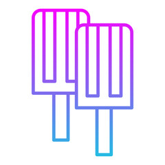 Sticker - Ice lolly Icon