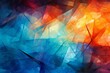 AI generated illustration of a vibrant abstract background