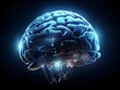 Conceptual Visualization of Futuristic Digital Brain and Cognition