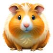 Guinea pig isolated on transparent background