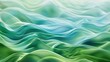 abstract background, wavy, green and blue 