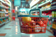 © john - basket supermarket grocery retail shopping delivery store shop food market.