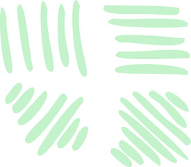 strokes, shapes, doodles, crosses, circles, petals, lines, zigzags, curves and  stains. elements in doodle style. PNG