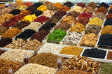 Fototapeta  - dried fruits and nuts