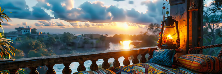 Wall Mural - Iconic View of Prague at Sunset, Showcasing the Citys Historic Architecture and Romantic Waterfront Scenery