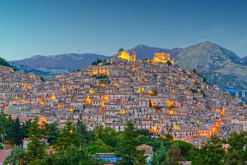 Wall Mural - Morano Calabro, Italy Hilltop Town