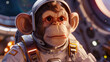 Monkey Astronaut Ready for Space Mission