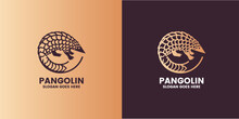 Pangolin Logo Icon Vector Illustration