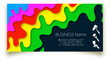 Business card concept for painter and painting work