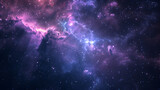 Fototapeta  - Space nebula. Illustration of the universe for use with projects on science, research, and education