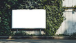 © chartchai - A large white sign is in a shopping mall by AI generated image
