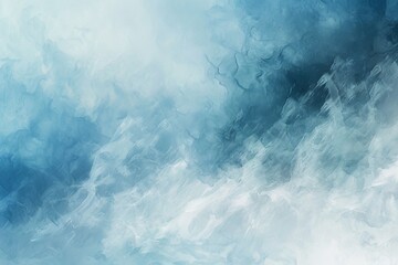 Wall Mural - Abstract gradient smooth Blurred Watercolor Silver Blue background image