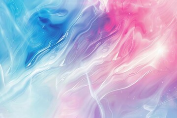 Wall Mural - Abstract gradient smooth Blurred Watercolor Silver Blue background image