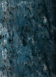 Dirty chalkboard. Dust stains. Black blue color noisy grain texture grimy effect messy uneven overlay vintage old film grunge abstract background.
