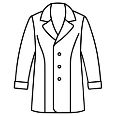 Coat vector illustration