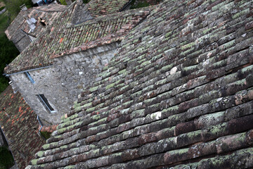 Wall Mural - Rooftops - Balazuc - Ardeche - France