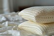© LimeSky - Natural latex pillow with orthopedic support and perforated texture