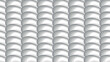 A pattern of circles bent and shades of gray