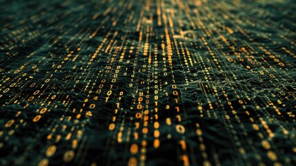 Detailed view of a computer screen displaying multiple numbers. Suitable for technology and finance concepts